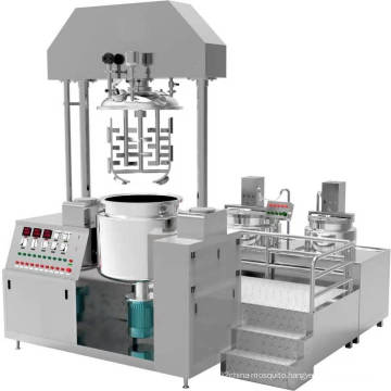 emulsifi vacuum food homogenizer tank mix machine